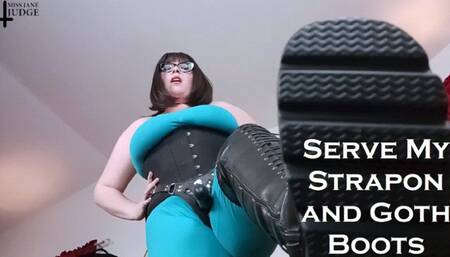 Serve My Strapon and Goth Boots