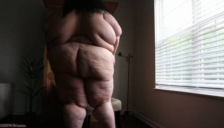600+ lbs Shaking My Fat Ass, Ass Clapping, Dancing in the Nude