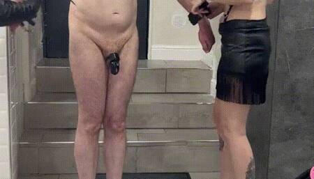 Double Dommes Bondage & Body Writing POV 1