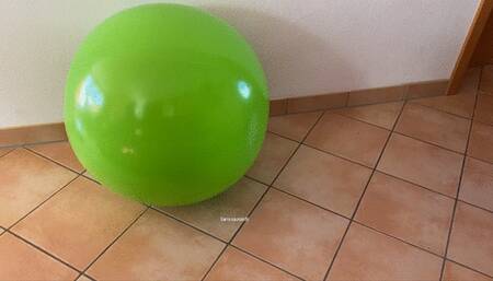 beachball pop with a cigarette