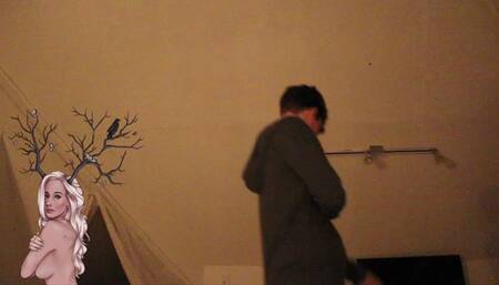 Step Mom Strip and Cum Countdown