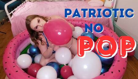 4th of July Balloon Masturbation