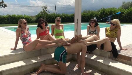 GEA DOMINA - Villa of the Dominatriex - Humiliation with slaps and spits