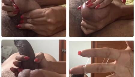 Balls Squeezing Handjob
