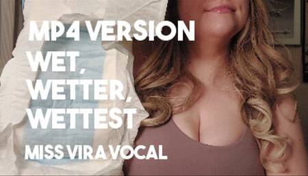 MP4 VERSION Wet, Wetter, Wettest-- ASMR Encouragement for Multiple Diaper Wettings