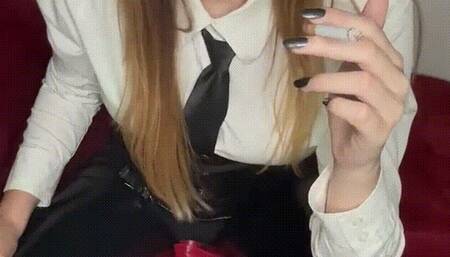 Used as my ashtray, boot cleaner & cock sucker