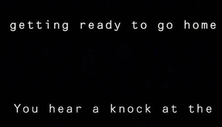 Caught by the new secretary at work!