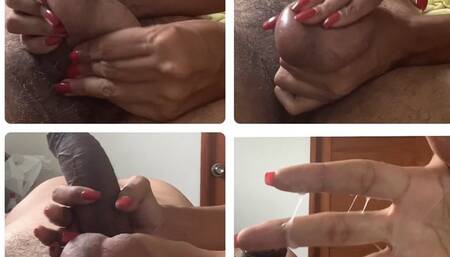 Balls Squeezing Handjob (720p)