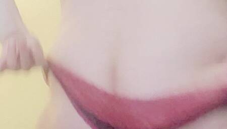 BBW Giantess Wears Tiny In Sock, Then Licks Him