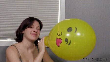My First Ever Balloon Blow2pop - Mari Merlowe MP4 1080p HD