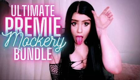 Ultimate Premie Mockery BUNDLE (Premature Ejaculation, Mocking Fetish, Humiliation, FemDom POV)