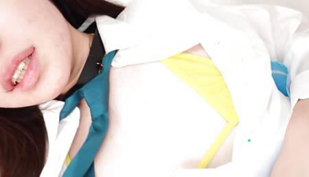 Hot fuck doll, Mio Ito is moaning while having  sex with boyfriend.