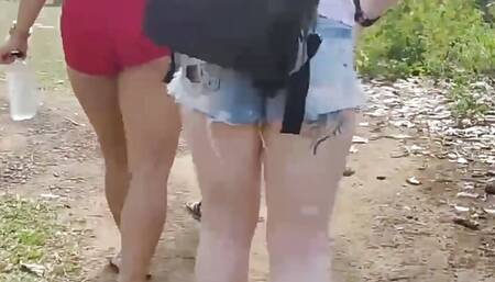 Abandoned club tour ended in sex and between sex with