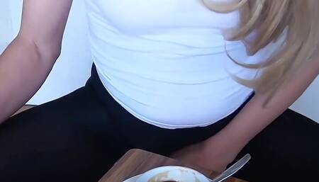 Do You Want Coffee? Let Me Cum on It