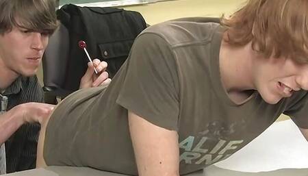 Braden Phoenix and Atalanta Grey anal fuck in classroom