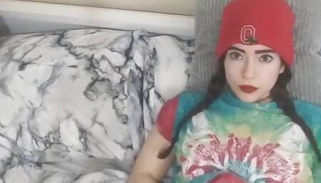 my face while masturbating