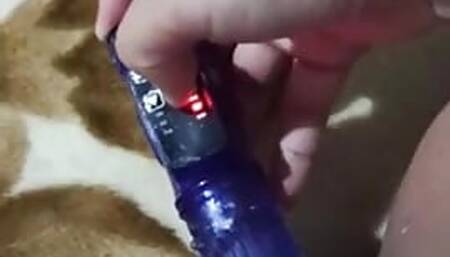 Pinay Finger with dildo