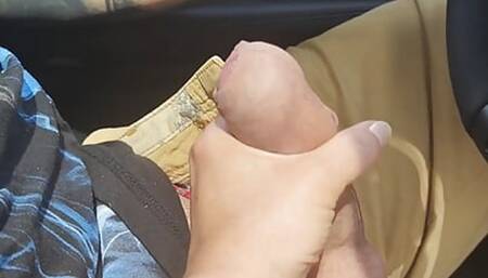 I suck a guy who took me in a hitchhiking and I swallow all his sperm