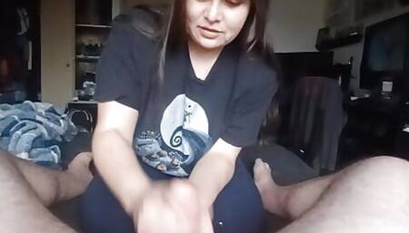 DD Sadie Sucks and Jacks Stepdad Off