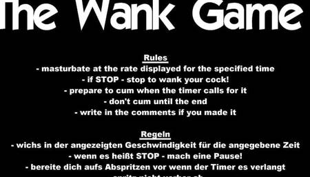 The wank game 3 - Table Torture - Try not to cum