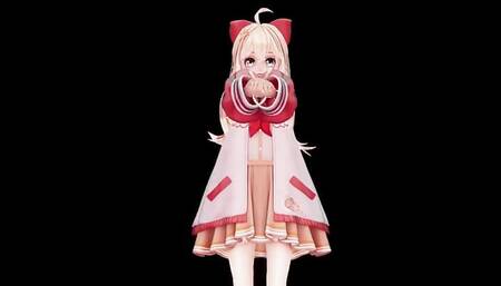 Jiaran Diana Hentai Chinese Vtuber Undress Dancing Mmd 3D Black Eyes Color Edit Smixix