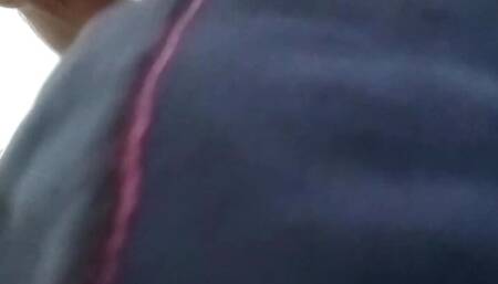 Young guy teases with his hard dick