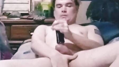 Using my sucking machine