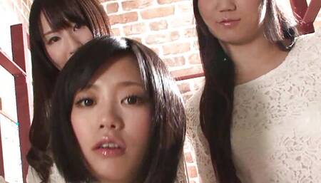 JAPANESE HORNY GIRLS GET A HARD FUCK AFTER SUCKING HARD