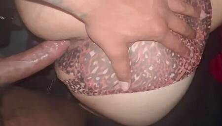 HOT LATINA ALMOST BREAKS HER BACK TWERKING ON BBC, GETS A SURPRISE UP HER TIGHT ASS THEN FAT PUSSY FILLED WITH CUM