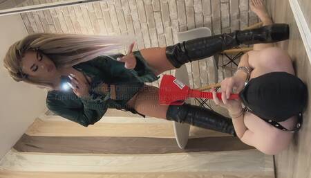 Domina Evgenia - He'll Drink Every Last Drop (3 Angles in Succession)