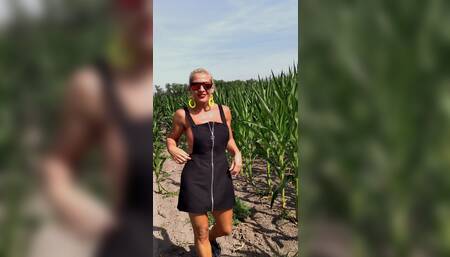 naked show in the cornfield