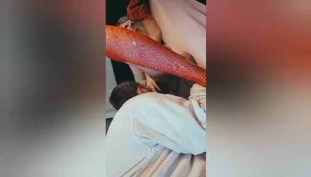 Hij beft me super lekker klaar....