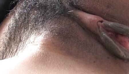 JAPANESE BITCH GAGS ON A HARD COCK AS ANOTHER THRUSTS HER