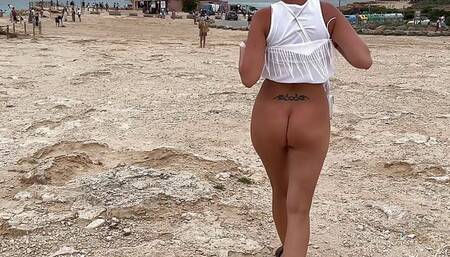 LISSSA flashing on the beach