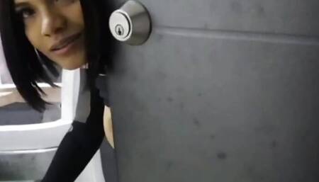 ATHENEA-SAMAEL FUCKS a DELIVERY MAN FROM HIS COUNTRY HOT SEX IN HIS HOUSE