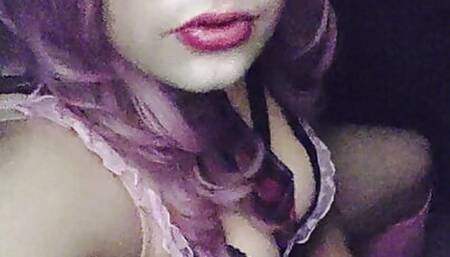 Sissy juvia jolie waiting for cocks in a gloryhole cabin of a adult cinema