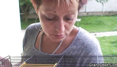 Hd trailer with pleasing madam from Granny Bet