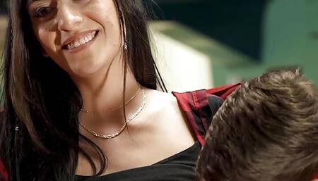 Step Mom And Step Daughter Armani Black & Aubrey Babcock Get Fucked While Bowling - FreeUse Milf