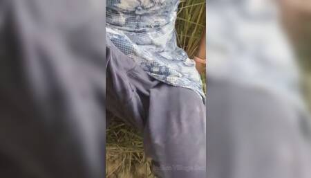 Sex with My Indian Village Girlfriend Outdoor in Jungle
