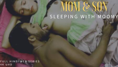Step Mom Share Bed With Stepson and Naughty Stepson Fucked Her Harder Hindi Audio