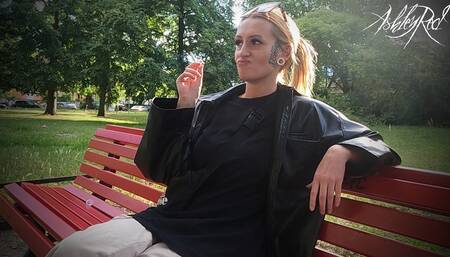 Er hätte mich nicht warten lassen sollen! (mein erster Blowjob vor der Cam)