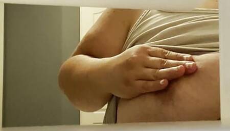 POV: You catch your SSBBW Neighbor Playing with her Pussy