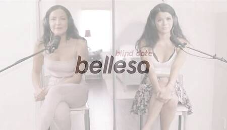 Babe clip with sex hungry Mila Monet and Harley Haze from Bellesa Films