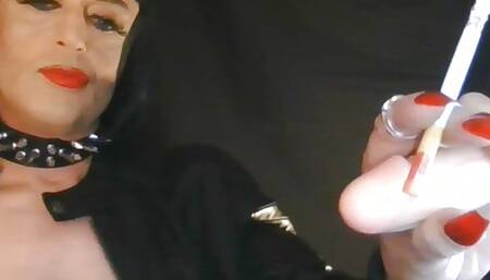 CD Dildo Smoking Tease TressNorthSMK