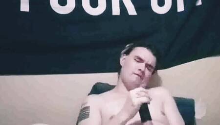 Using my sucking machine