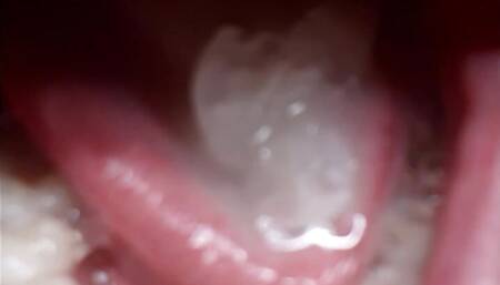 I love to let melt my own frozen cum in my mouth