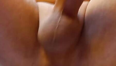 Watch My Soft Dick Get Rock Hard While I Use My Toy