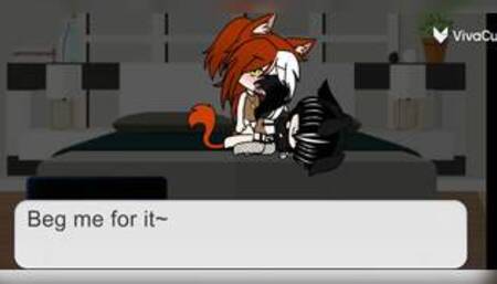 Emo femboy gets fucked by his bf~