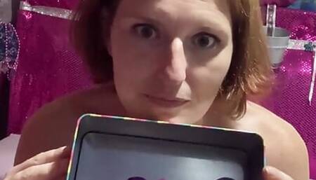 Warming Mommy's Tight Little Asshole up with Gaping and Fingering Before Using Anal Beads for the First Time Ever!
