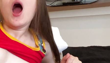 HORNY STEP DAUGHTER FUCKS HER STEP DADDY